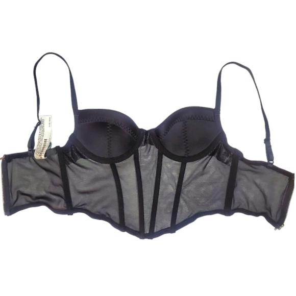 FOREVER 21 mesh bustier corset - Picture 7 of 12